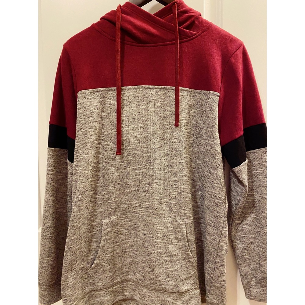 stripped hoodie